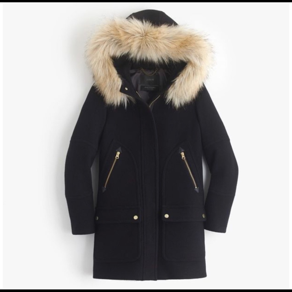 J.Crew Stadium Coat (LIKE NEW, size 0)